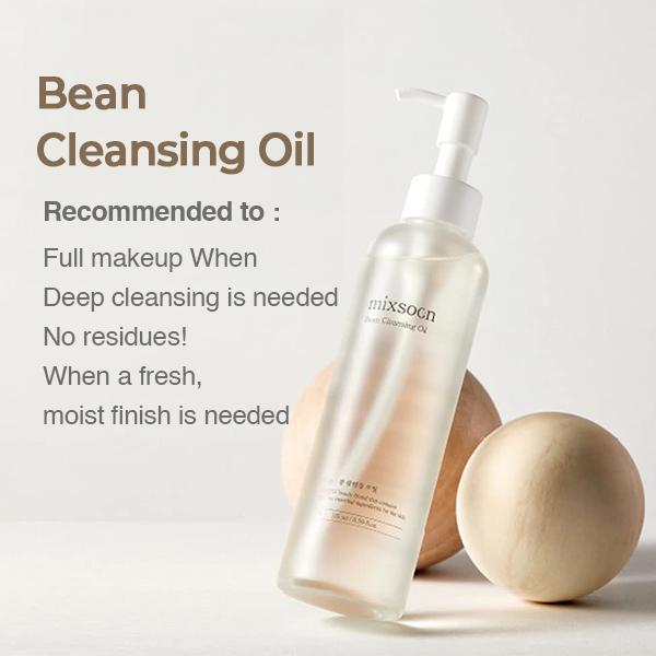 [Mixsoon] Bean Cleansing Oil 195ml soybean oil Lightweight Makeup  Makeup Remover