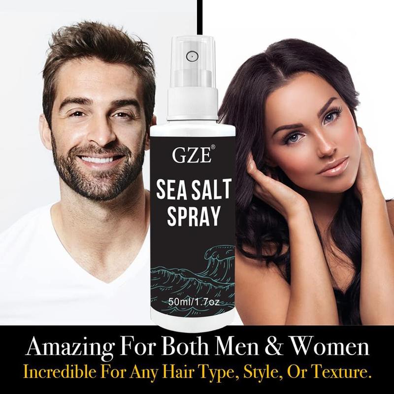 Sea Salt Spray for Hair, Beach Waves Hair Texturizer for Women & Man, Non-sticky Volumizing Spray for Fine Hair Texturizing, Christmas Gift