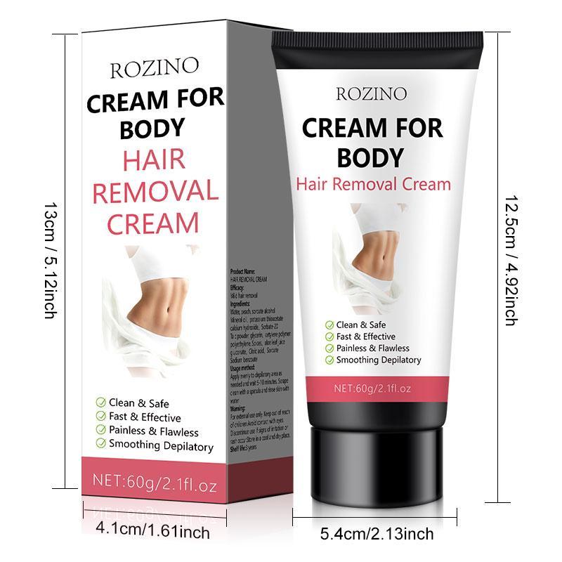 Peach Flavor Hair Removal Cream, Gentle & Moisturizing Hair Removal Cream for Face & Body, Painless & Mild Hair Removal Lotion for Women & Men