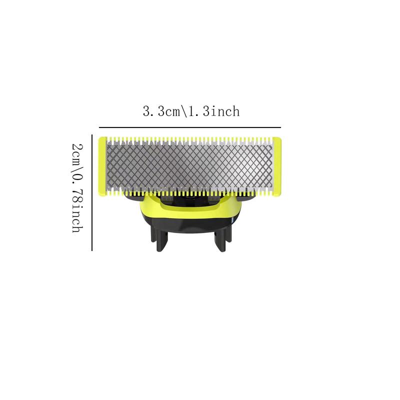 Professional Replacement Blades, 3 Counts set Waterproof Ceramic Blade Heads, Compatible with Philips Norelco, Personal Care Appliance Accessories