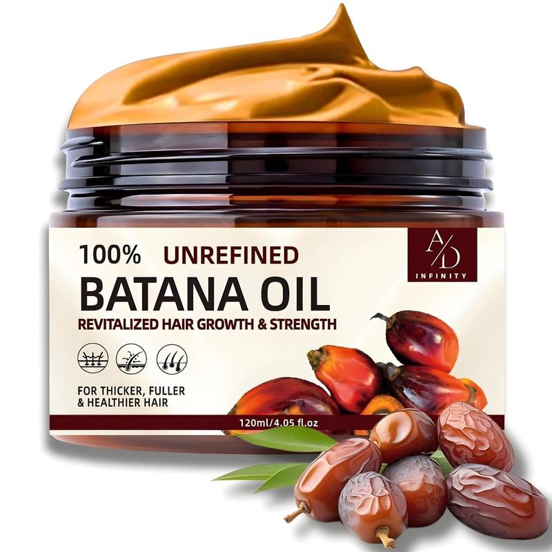 100% Unrefined Raw Batana Oil for Hair Growth Dr. Sebi Organic Pure from Honduras with Keratin, Coffee Extract & Other Ingredients to Enhance Efficacy for Thicker, Strength (4.02 oz, Butter) Hair Care Lightweight christmas 2024 ornament