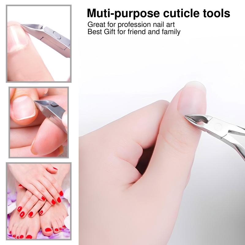 UM Supplies Cuticle Trimmer | Hangnail Remover | Extremely Sharp | Professional Cuticle Nippers | Stainless Steel | Cuticle clippers | Pedicure Manicure Tool Nail Care