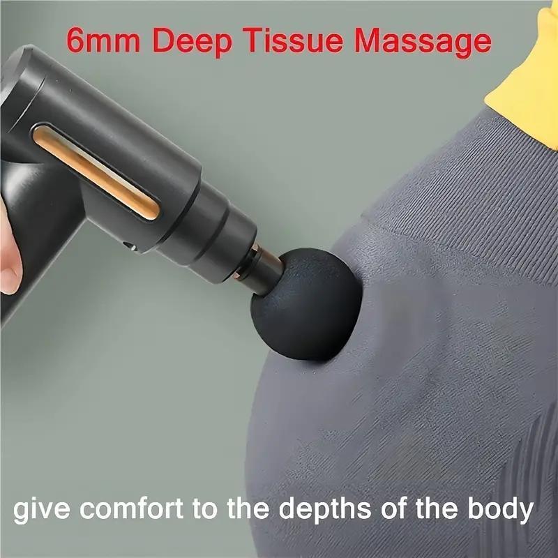 Handheld Massager, 1 Box Deep Tissue Muscle Massager, Portable Muscle Massager for Body, Back & Neck Massage Relaxation, Fitness Equipment for Home Gym, Birthday Gifts, Christmas Gift