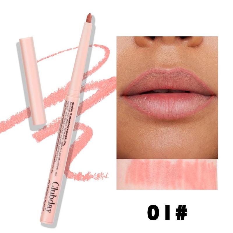 Long Lasting Lip Liner, Waterproof Lip Liner Pencil, Easy Coloring Lip Sticks, Moisturizing Lip Liner, Suitable for All Skin Types Lip Liner, Girls and Women Makeup Accessories