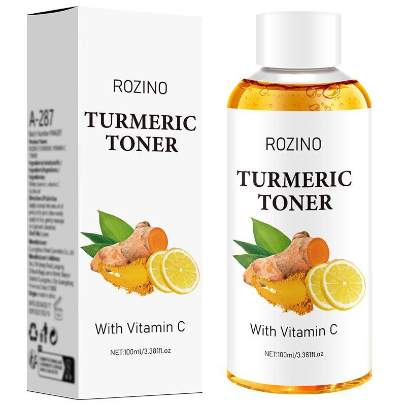 Turmeric Vitamin C Toner, Moisturizing & Hydrating Toner, Cleans Pores, Smoothing Skin Care Product for Women & Men