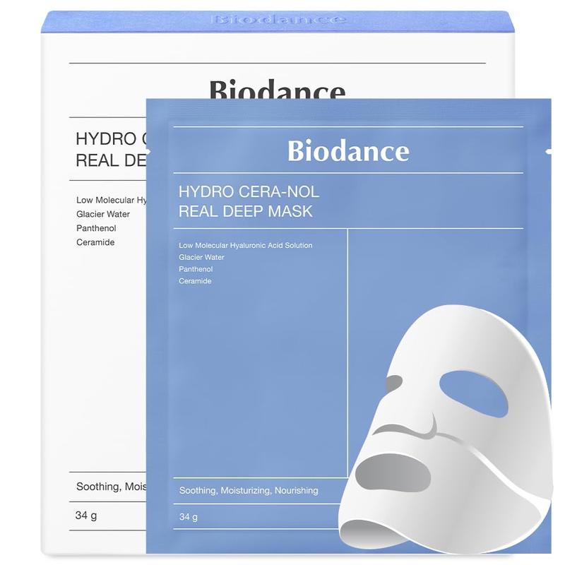 [BIODANCE] Hydro Cera-nol Real Deep Mask, Overnight Hydrogel Mask, Soothing, Nourishing,  Facial Mask Sheet Skincare Moisturize Hydrate