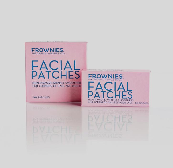 AM Frownies Forehead and Between the Eyes Wrinkle Patches - Hypoallergenic Facial Patches to Smooth & Soften Forehead Wrinkles & Eleven Lines - For Overnight Use, 144 Patches