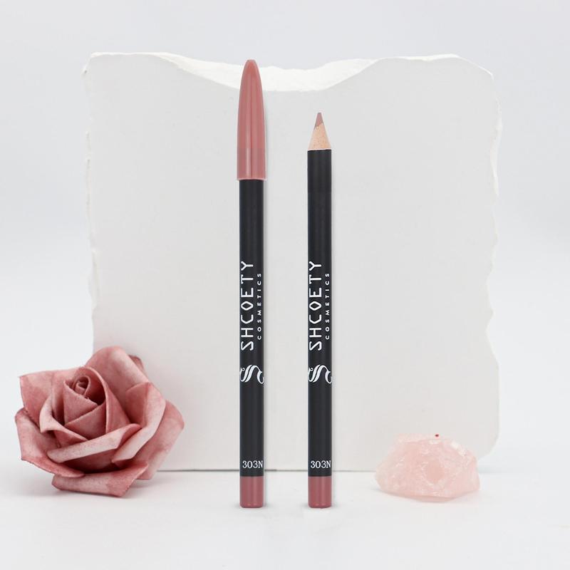 Long Lasting Lip Liner, 1 Count Waterproof Lip Liner, Easy Coloring Lip Liner Pen, Moisturizing Matt Finish Lip Liner