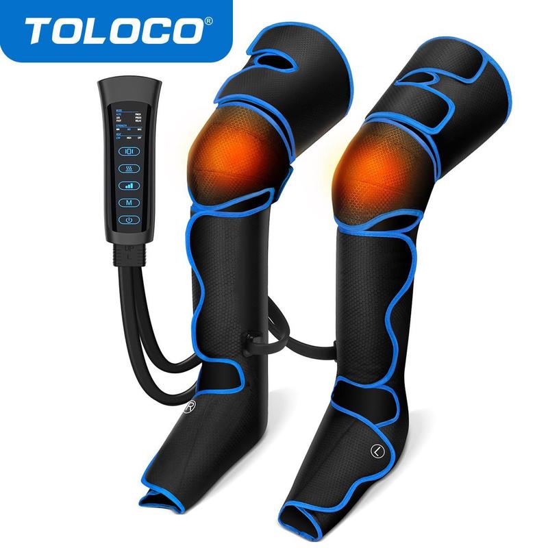 TOLOCO Leg Massagers: Perfect Celebration Gift with 6 Massage Modes and 3 Vibration Settings for Soothing and Rejuvenating Tired Legs