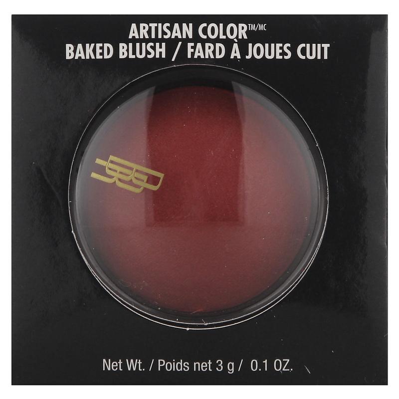 Black Radiance Artisan Color, Baked Blush, 8305 Warm Berry, 0.1 oz (3 g)