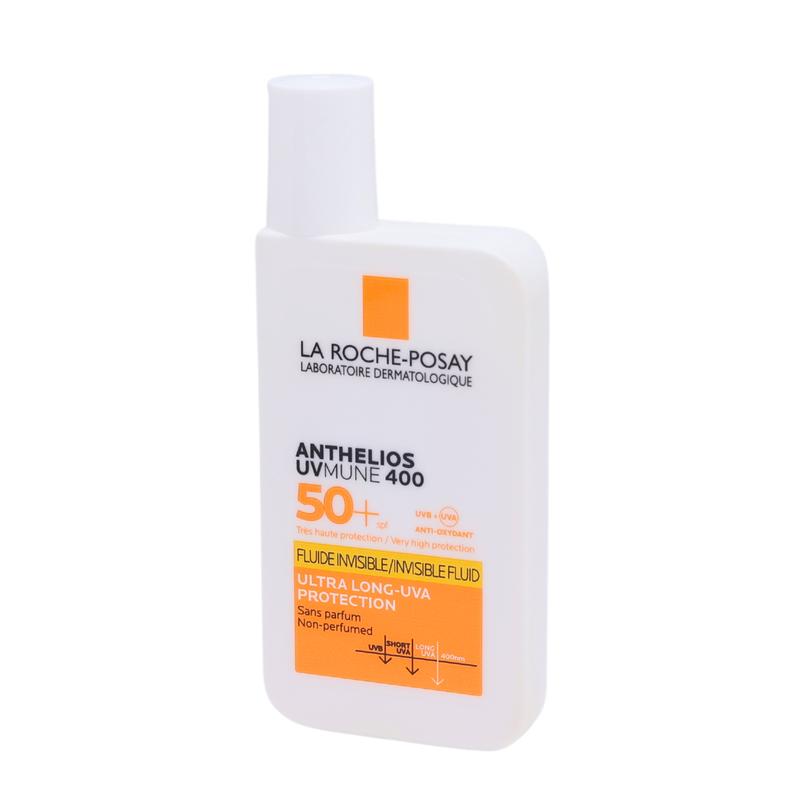 La Roche-Posay - Anthelios UVMune 400 Invisible Fluid SPF50+ Sun Cream (1.75oz) Facial Skincare