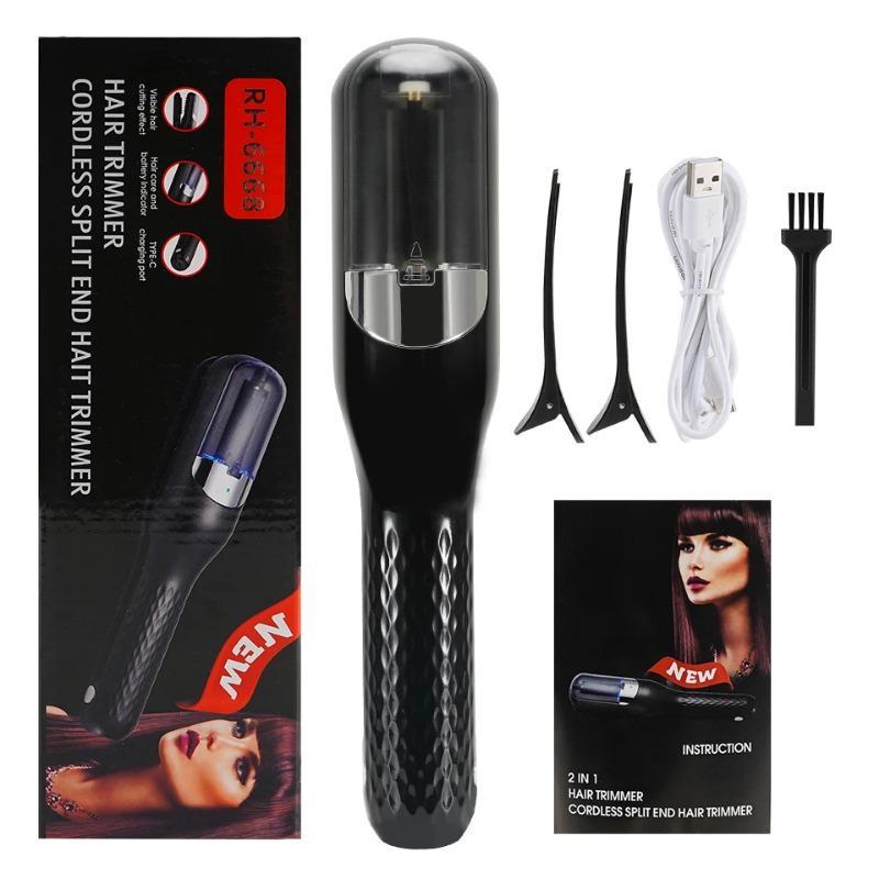 Hair Split Ends Trimmer Charging Professional Hair Cutter Smooth End Cutting Clipper Beauty Set Bag Product Fashion collocation ManMan Woman Family