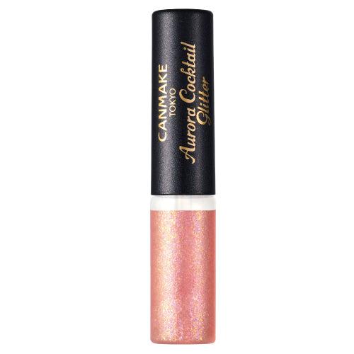 CANMAKE Aurora Cocktail Glitter - Clear Color, Moisturizing, Dewy Finish - Makeup