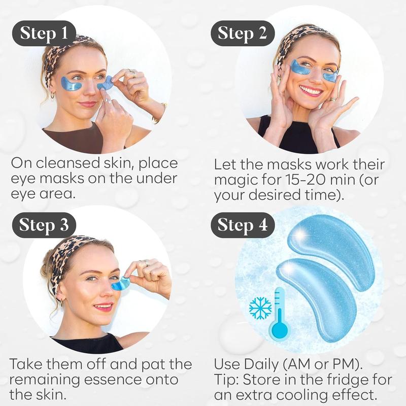 Variety Under Eye Mask (30 Pairs) Under Eye Patches for Dark Circles, Under Eye Patches for Puffy Eyes and Dark Circles