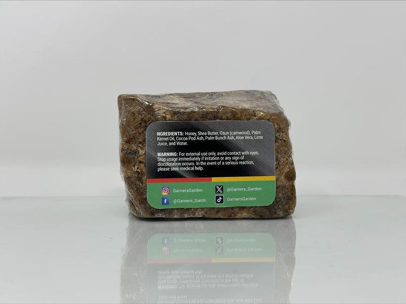 2-Pack Premium Handmade African Black Soap - Natural Soap With Shea Butter and  Aloe Vera