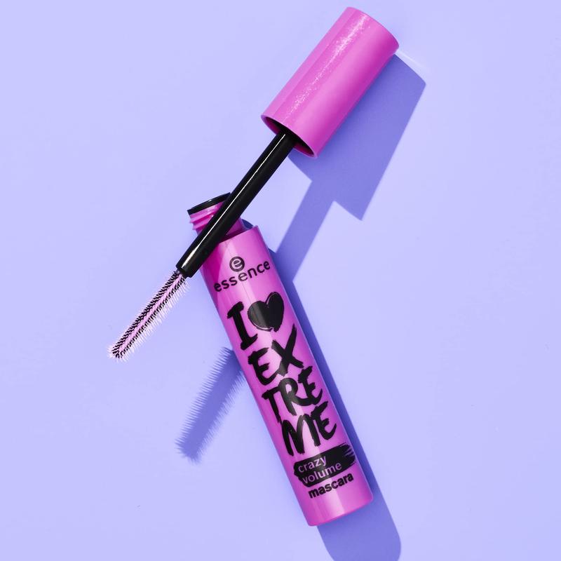 I Love Extreme Crazy Volume Mascara (Pack of 1) | Intense & Dramatic Volume & Length in One Swipe | Vegan & Cruelty Free Makeup Cosmetic