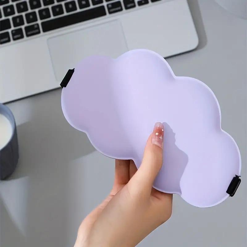 1 Count Cloud Shaped Sleep Eye Mask, Soft & Comfortable Eye Patch, 3D Blackout Eye Mask For Sleeping, Travel, Nap