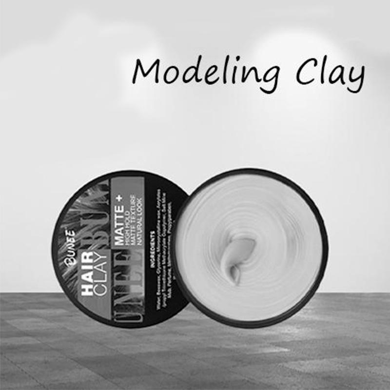  Hair Care Men's Matte Clay (100g) – Natural Look, Easy to Apply, Non-Greasy with No Residue for Comfortable Styling.