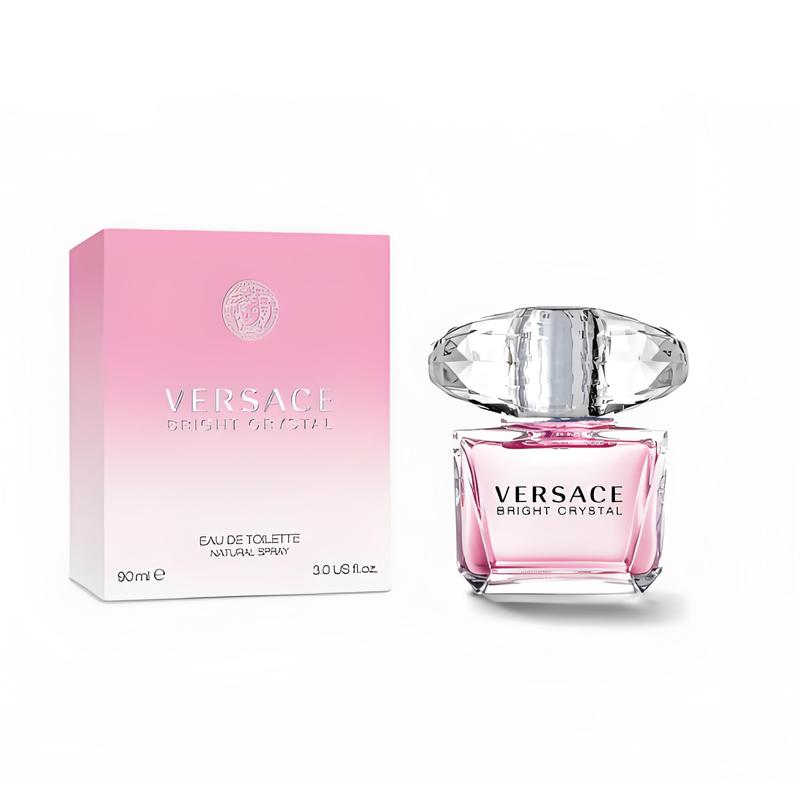 Versace Bright Crystal Eau de Toilette for Women 3.0 oz 90ml - Full Size Floral Scent Fragrance