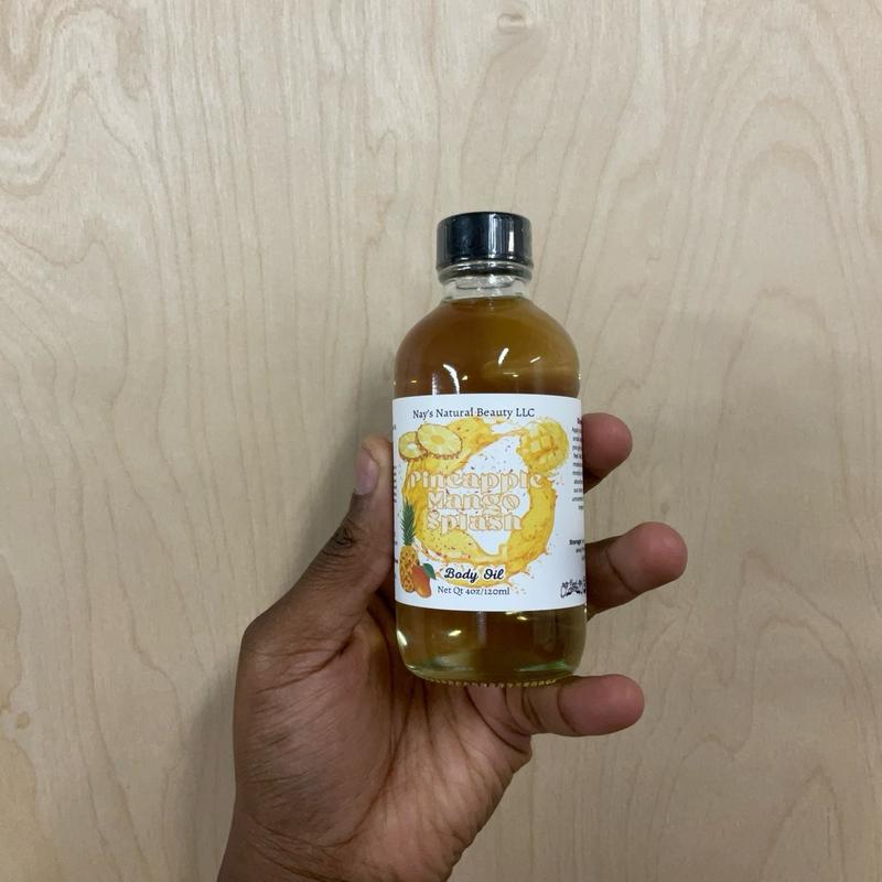 Pineapple Mango Splash Body Oil for Smooth and Moisturized Skin