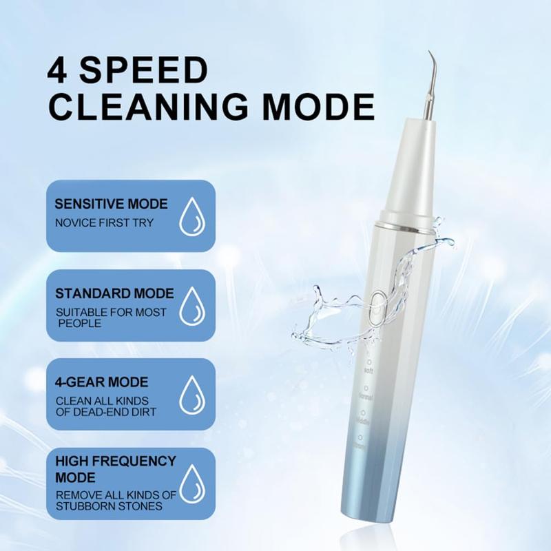 Revolutionize Your Dental Care with our Ultrasonic Tooth Cleaner Experience the power of ultrasonic technology and enjoy a brighter, cleaner smile