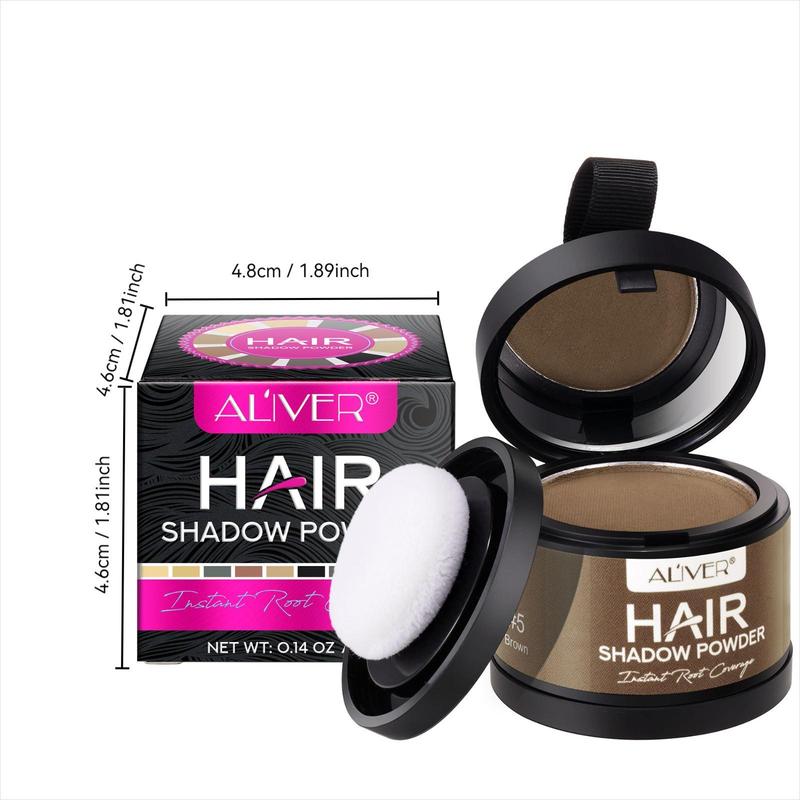 Hairline Powder, 1 Box Waterproof & Sweat-proof Hair Shadow Powder, Lightweight & Convenient Hair Care & Styling Product for Men & Women