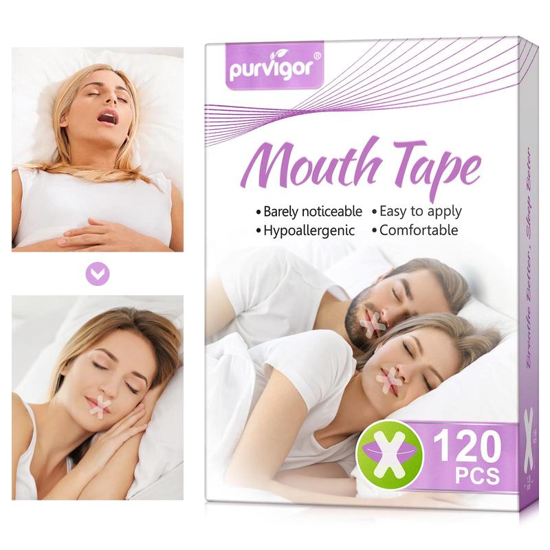 Mouth Tape, 120pcs box Soft Transparent Mouth Tape, Painless Removal Mouth Tape for Sensitive Skin, Skincare Tools for Home & Travel