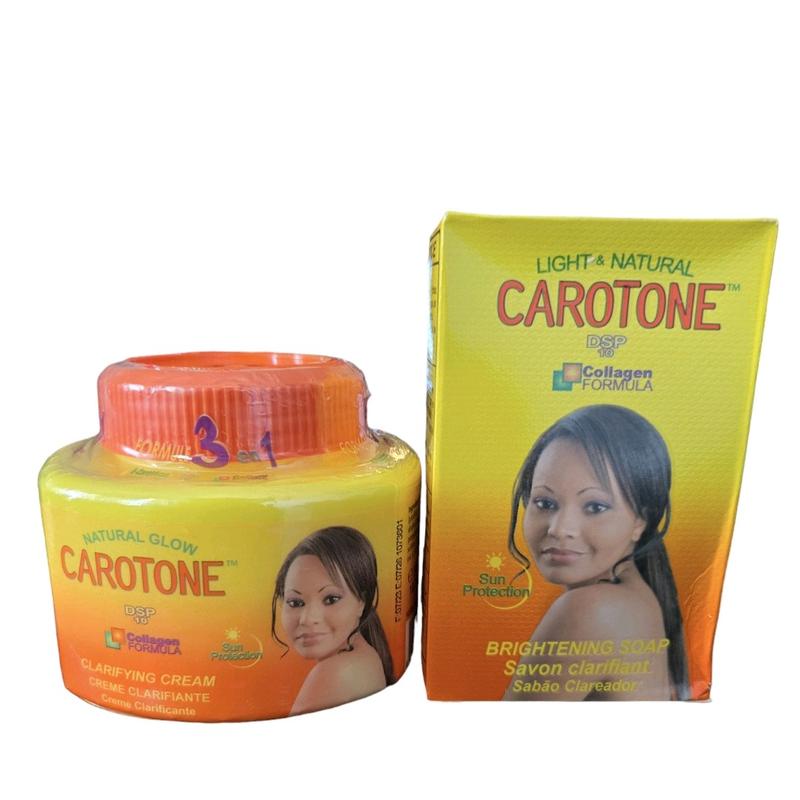 Caretone anti dark spot Clean Face and Body for Women and Men 300ml and Soap 175g pack of 2