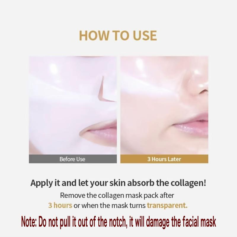 12PCS UTOGRU Deep Collagen Power Boosting Mask | THE OVERNIGHT MASK|Deep Firming Facial Mask