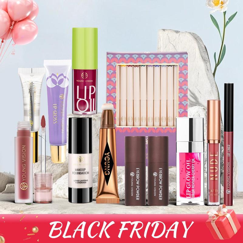 Makeup Set, 1 Set Long Lasting Makeup Set, Multifunctional Makeup Products for Women & Girls, Professional Makeup Accessories