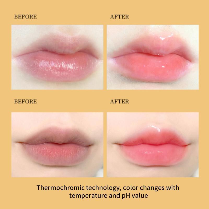 Long Lasting Color Changing Lipstick, 1 Box Moisturizing Lipstick, Glossy Lip Glaze Stick, Plumping Lip Oil Lip Stick for Girls & Women, Christmas Gift