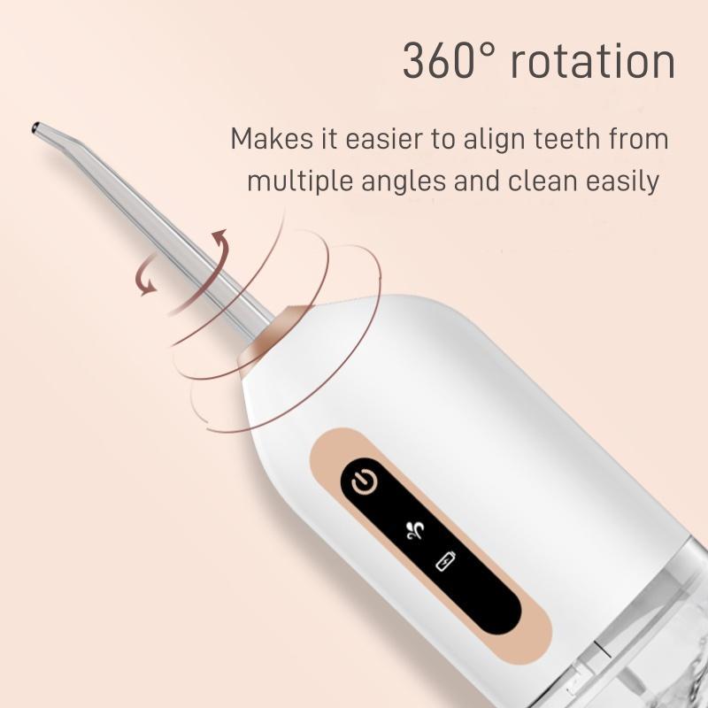 4 in 1 Electric Water Flosser, Electric Water Flosser, Oral Irrigator, Daily Oral Care Tool for Men & Women, Portable Water Floss for Home & Travel