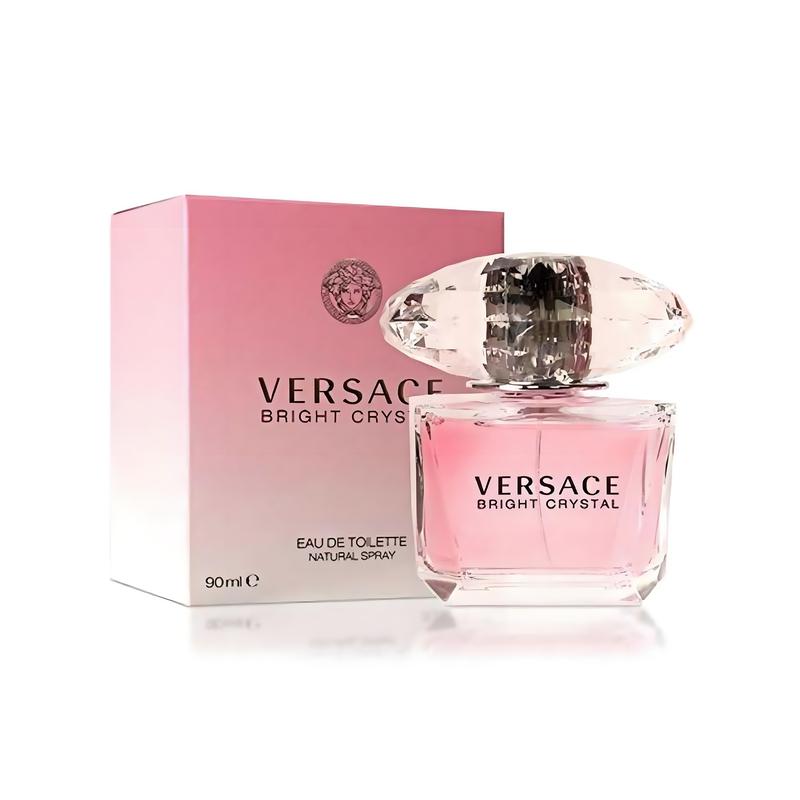 Versace Bright Crystal Eau de Toilette for Women 3.0 oz 90ml - Full Size Floral Scent Fragrance