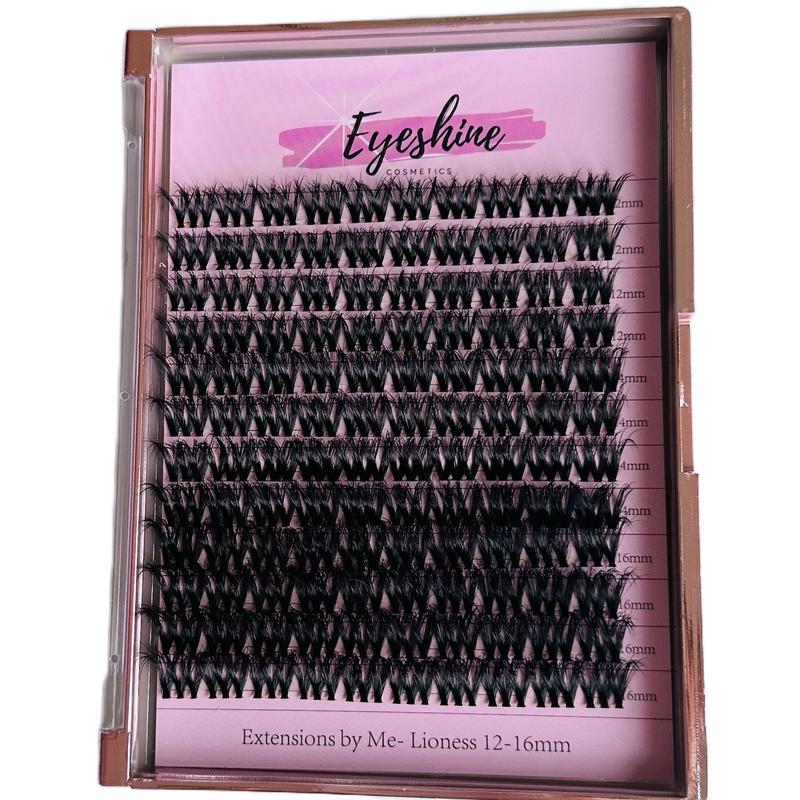 Eyeshine Lioness Invisifluff (black12-16mm) lashes only glue sold separately