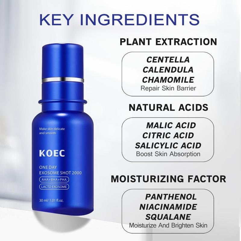 [KOEC Official Shop Exclusive SET] Korean Home Aesthetic Duo I Experience Glass Glow Effect with Zero Exosome Spicule Serum + Collagen Niacinamide Jelly Cream Combination