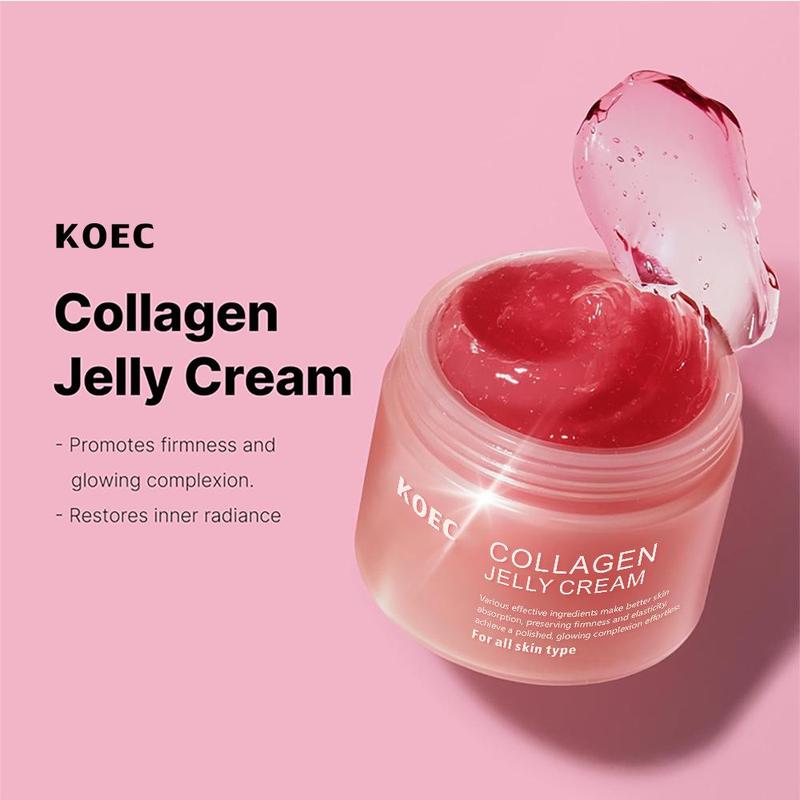 [KOEC Official Shop Exclusive SET] Korean Home Aesthetic Duo I Experience Glass Glow Effect with Zero Exosome Spicule Serum + Collagen Niacinamide Jelly Cream Combination