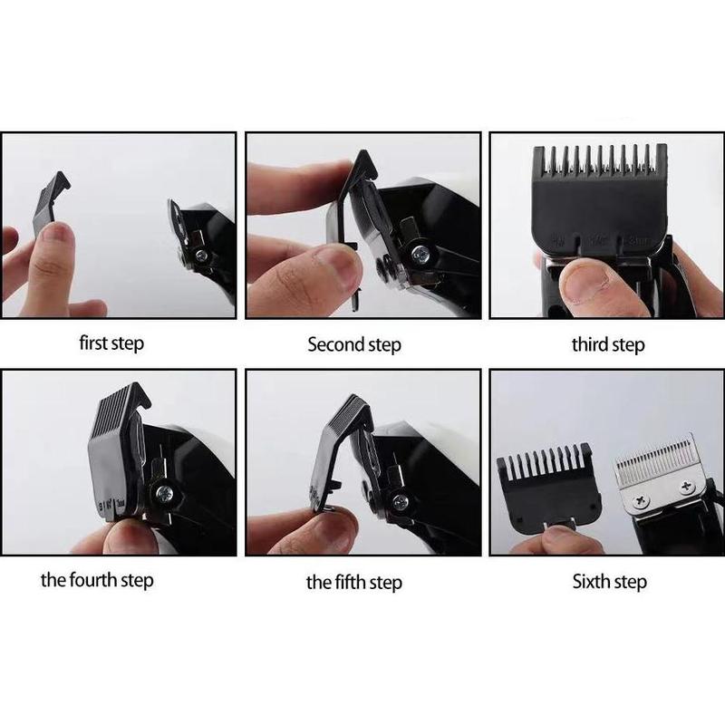 Cordless Electric Hair Trimmer Bear Shaver, 1 Set Portable Rechargeable Hair Clipper with Digital Display