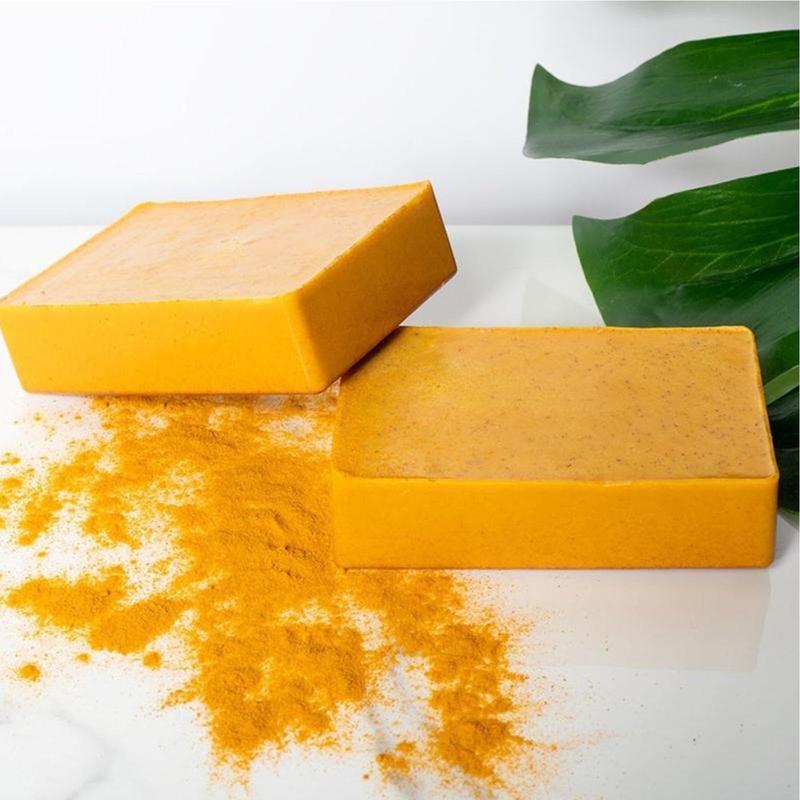 3PCS Lemon Turmeric KojicAcid SoapLemon Kojic Acid Soap BarTurmeric Soap BarKojic Acid SoapDark Spot Remover for Face