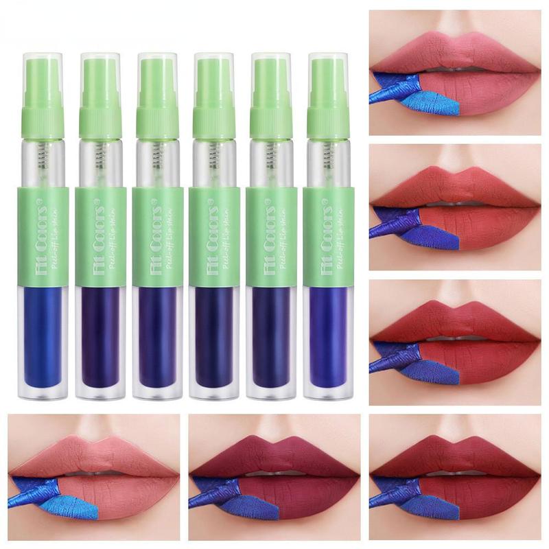 Long-lasting Lip Tint Spray, 1 Count Waterproof Peel-off Liquid Lipstick, Easy Coloring Lip Sticks, Suitable for All Occasions Lip Makeup