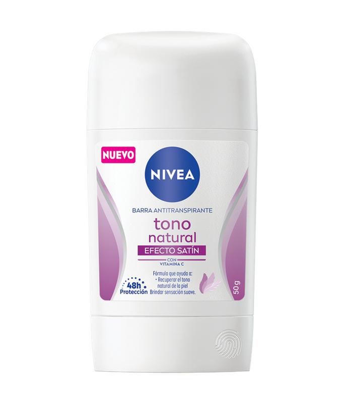 Nivea Tono Natural Bar Antiperspirant with Avocado Oil and Vitamin C for Fresh Skin. Unify your Skin Tone