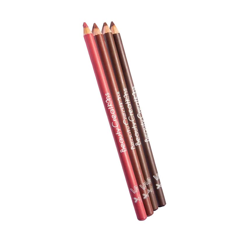 New beauty Creation Lip Liners, Very Creamy Formula, Glides Smoothly, Pigment Rich, Long Wear Wooden Pencils