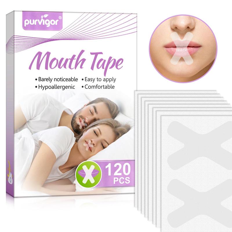 Mouth Tape, 120pcs box Soft Transparent Mouth Tape, Painless Removal Mouth Tape for Sensitive Skin, Skincare Tools for Home & Travel