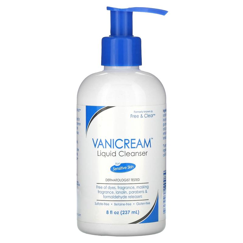 Vanicream Liquid Cleanser, For Sensitive Skin, 8 fl oz (237 ml)