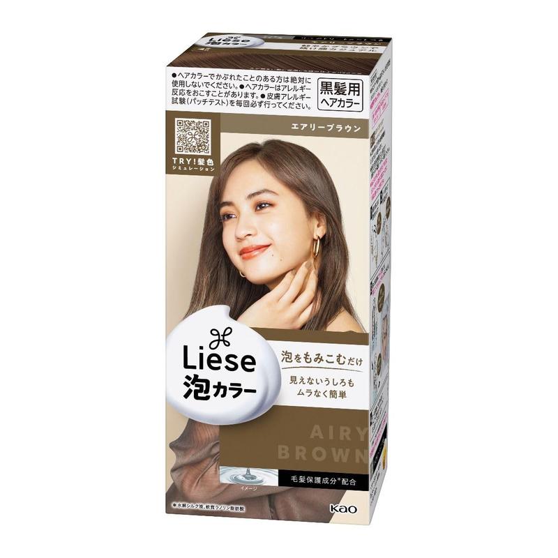 Kao Liese Prettia Bubble Hair Dye # Argan Argan Oil Gel Haircare