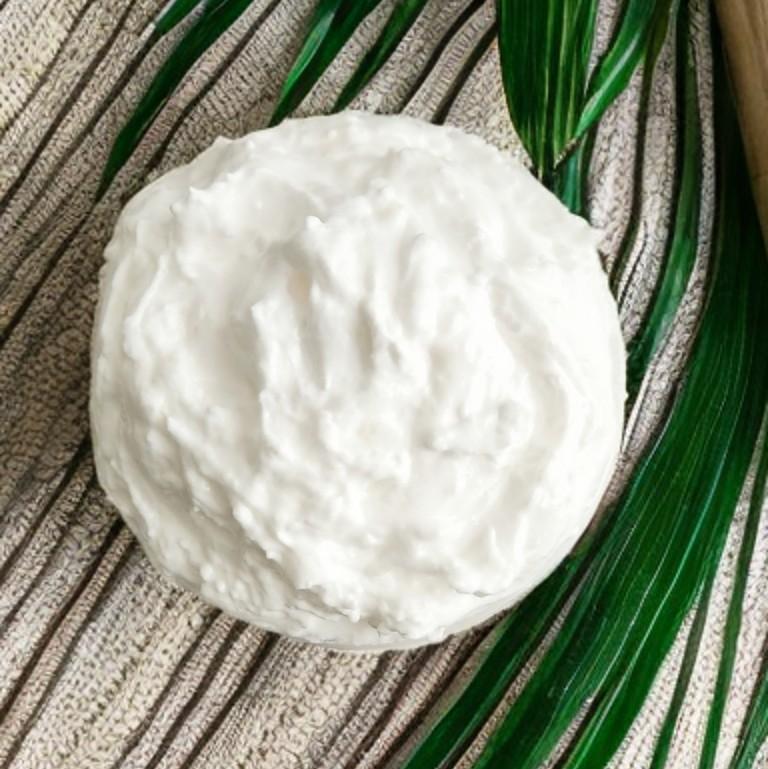 Coconut Milk Foaming Sugar Scrub. Hydrating. Body Care.Exfoliant