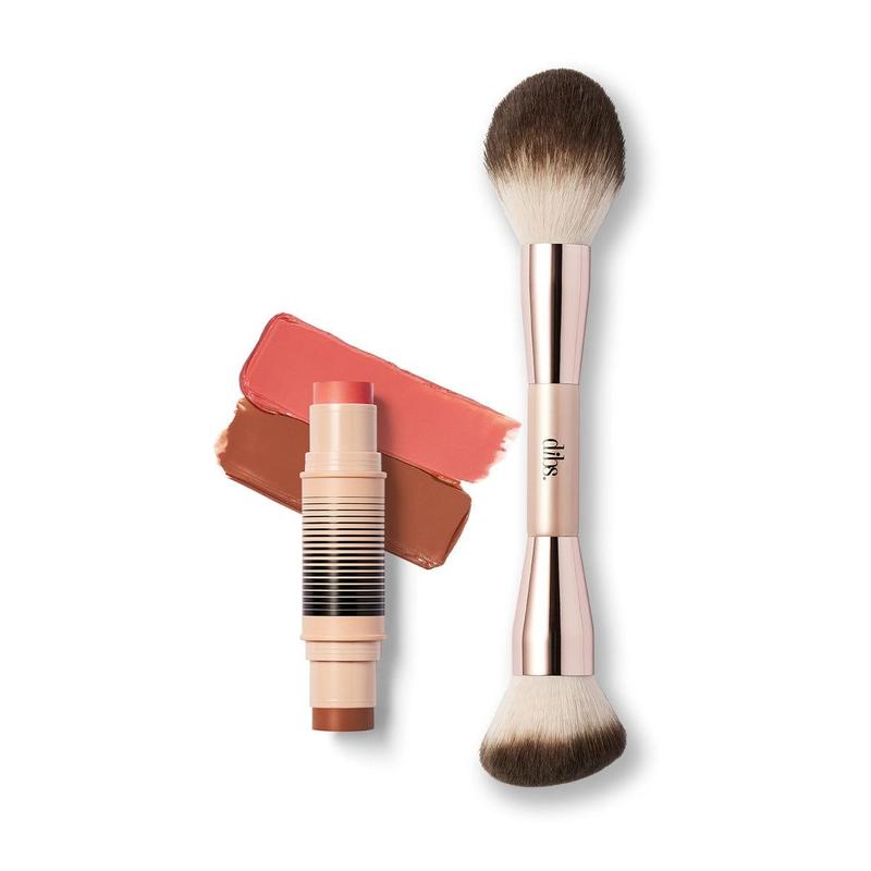 DIBS Beauty Desert Island Duo + Duo Brush Face TikTok Viral Bundle