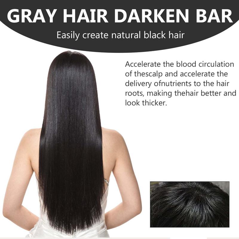 Gray Hair Mane Gray Reverse Bar for Unisex,Man Gray Hair Reverse Bar, Shampoo White Hair Reverse Soap, Black Hair Shampoo Bar for Hair Darkening