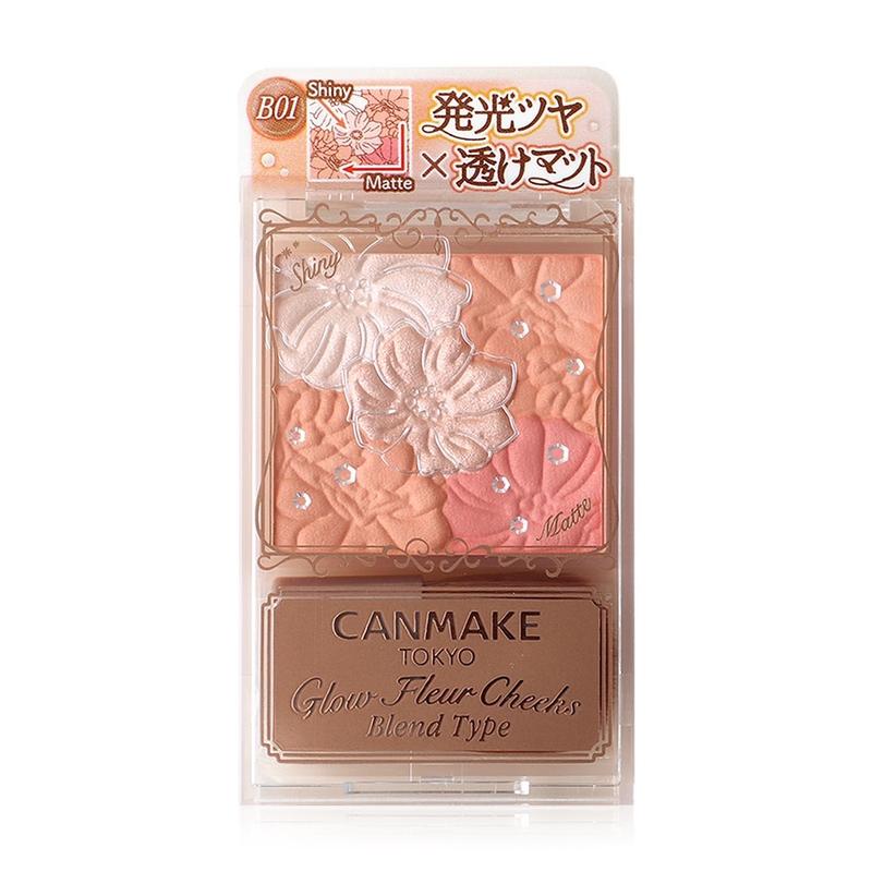 CANMAKE Glow Fleur Cheeks Blend Type B01 B02 Makeup Cosmetic