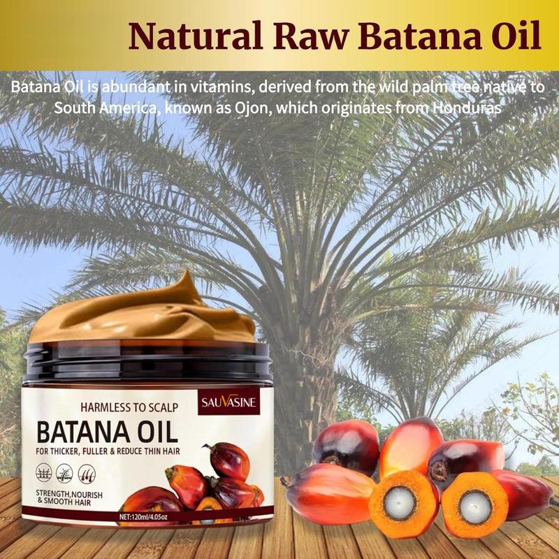 Raw Batana Oil for Hair Growth - Organic Unrefined Batana Oil for Nourishing and Supporting Healthy Hair and Scalp batana  oil