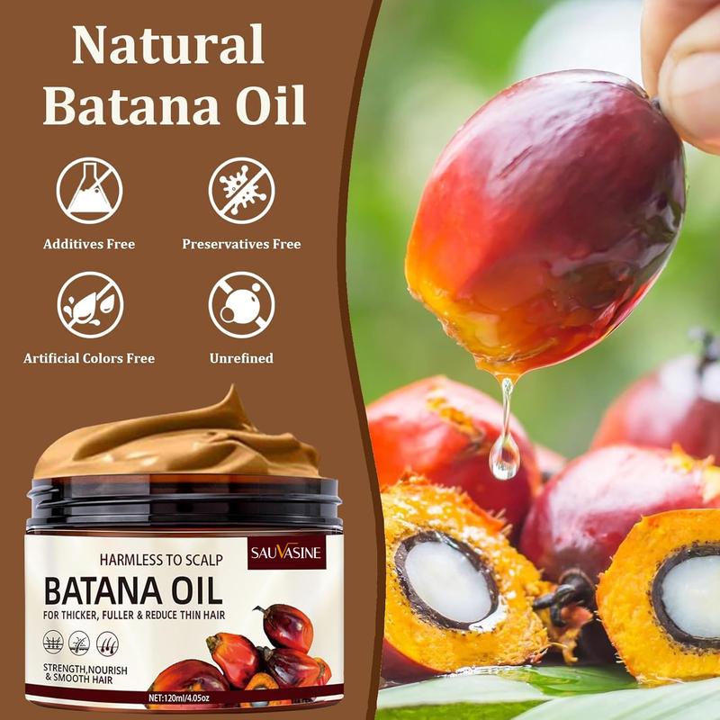 Raw Batana Oil for Hair Growth - Organic Unrefined Batana Oil for Nourishing and Supporting Healthy Hair and Scalp batana  oil